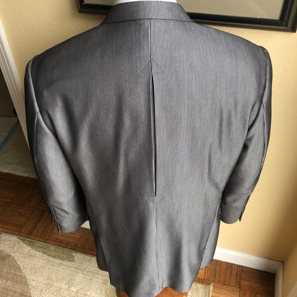 COPY - Caravelli Double Breasted Pinstripe Zoot Suit 42R - Picture 6 of 16